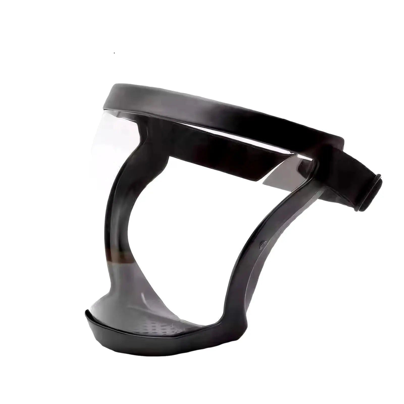 Full Face Transparent Protection Mask Adjustable Buckle Reusable Heat Resistant Facial Shield for Work Safety