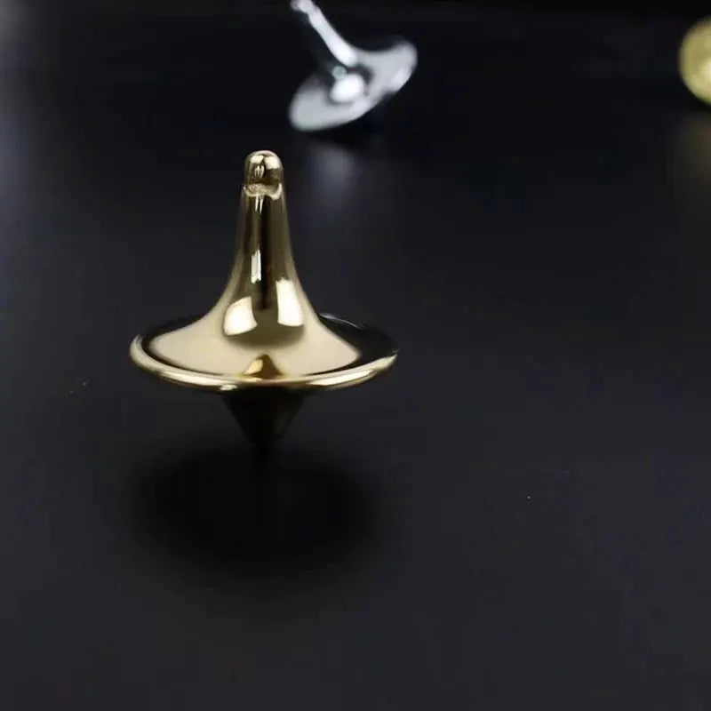 Metal Gyro Hand Spinning Top Toy Inspired Movie Totems Fingertips Cyclone Gyroscope Stress Relief Fidget Toy