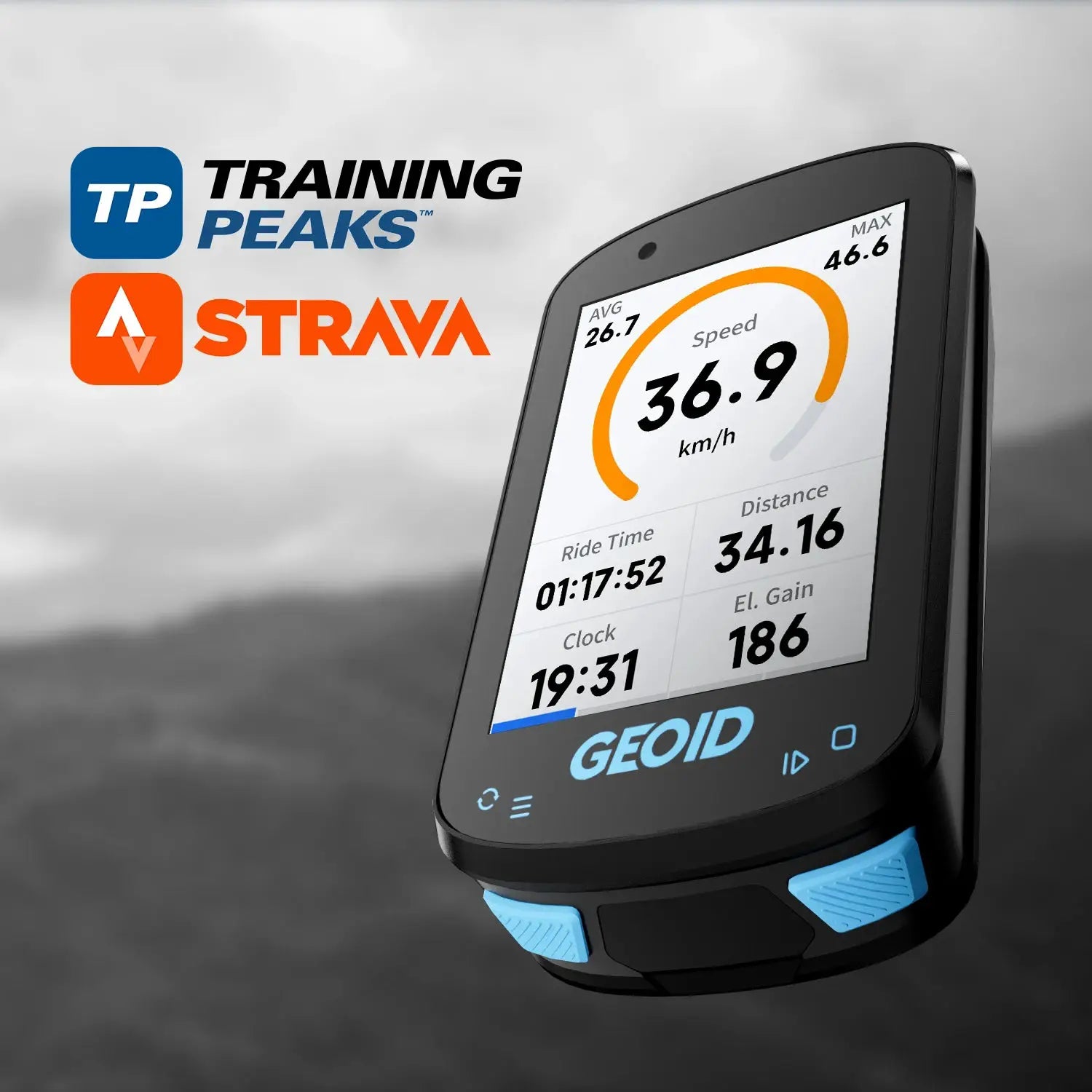 GEOID CC600 Color Screen GPS Bike Computer With Smart Navigation Wireless Speedometer ANT Plus 11 Languages Odometer