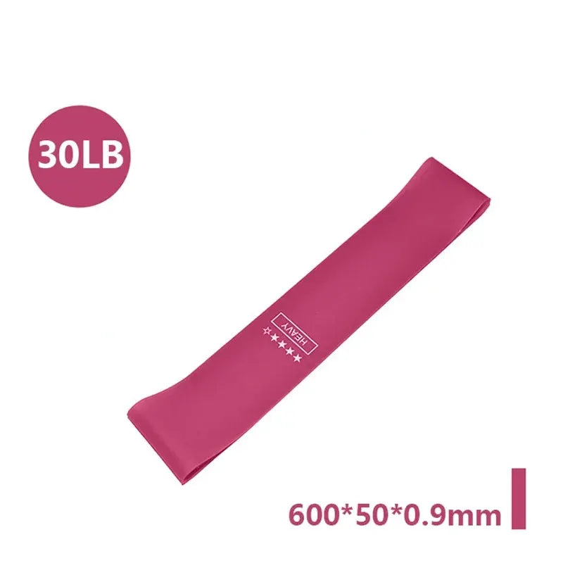 Portable Fitness Equipment Rubber Resistance Bands for Yoga Gym Strength Training Pilates Crossfit Women Men