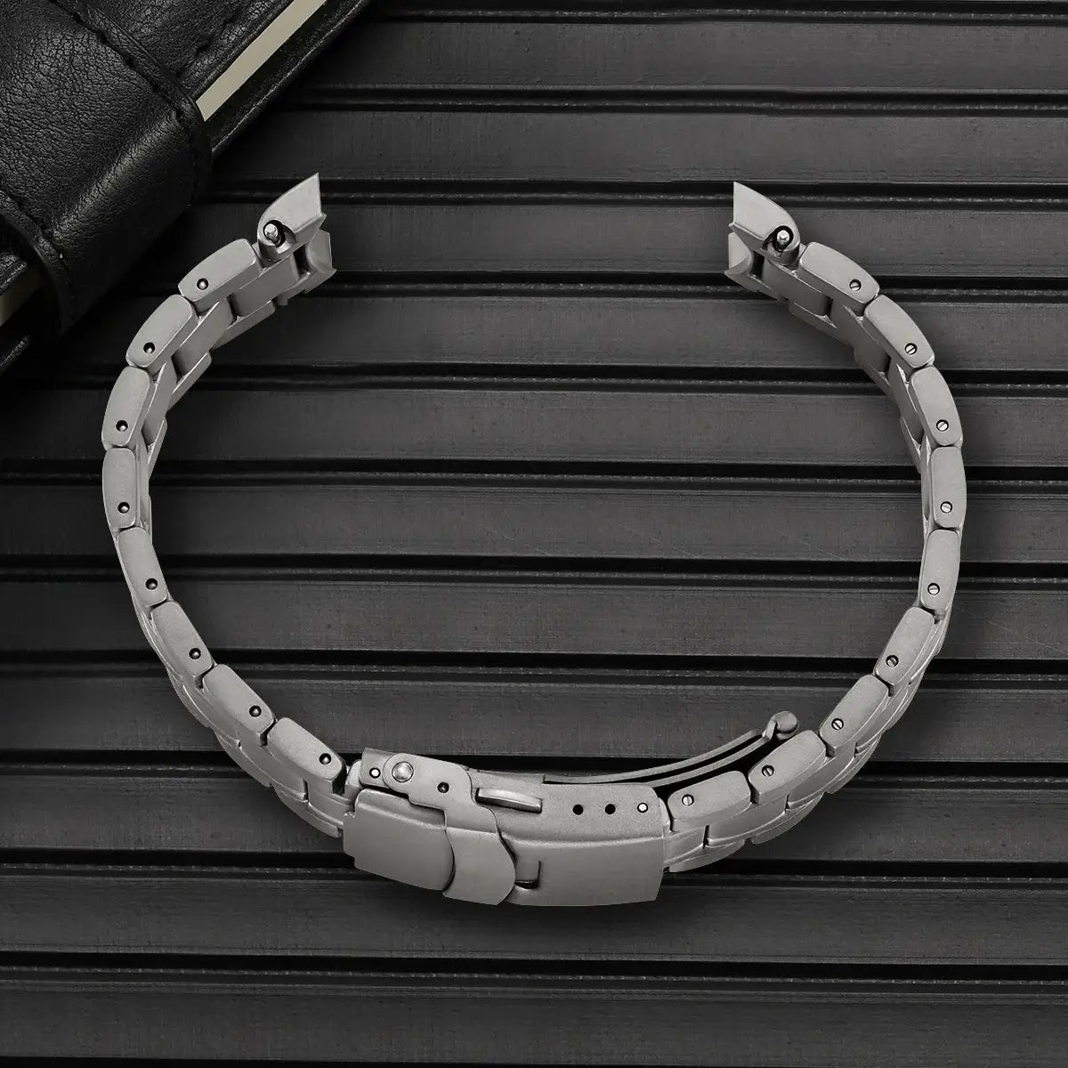 Full Titanium Bracelet 20mm quick-release watch band with titanium clasp, Simples Market