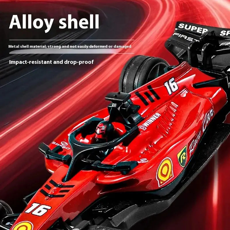 2025 New RC Car 1 64 Scale Mini Alloy Model Formula Racing Remote Control Car With Adjustable Lighting For Kids