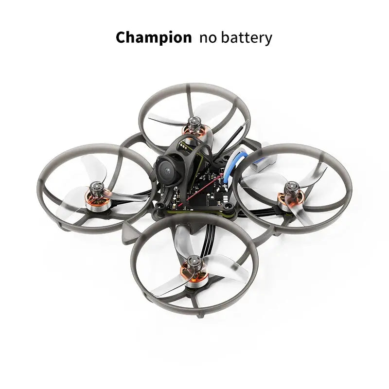 BETAFPV Air75 II ultralight whoop quadcopter with 4 circular prop guards and translucent propellers
