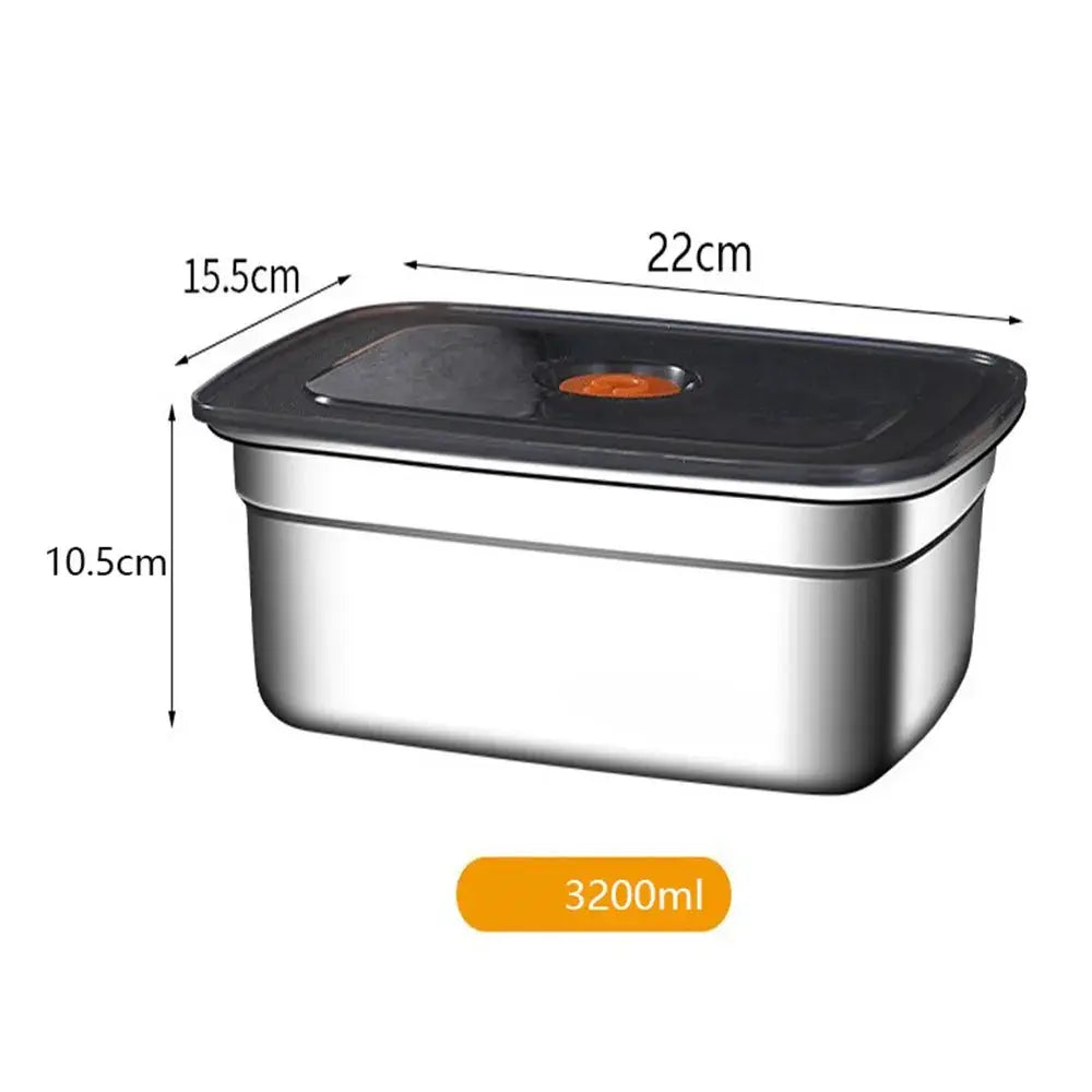 EverPack Stainless Steel Camping Lunch Box Sealed Leakproof Bento Box Microwave Safe Large Capacity