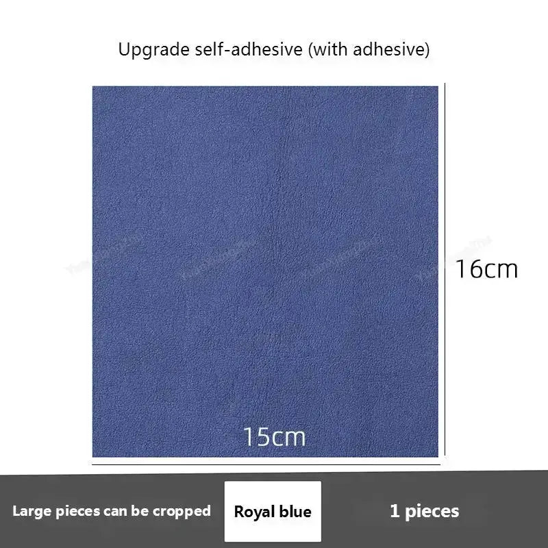 Shoe repair patch for sports shoes, royal blue self-adhesive, 15×16 cm, Simples Market