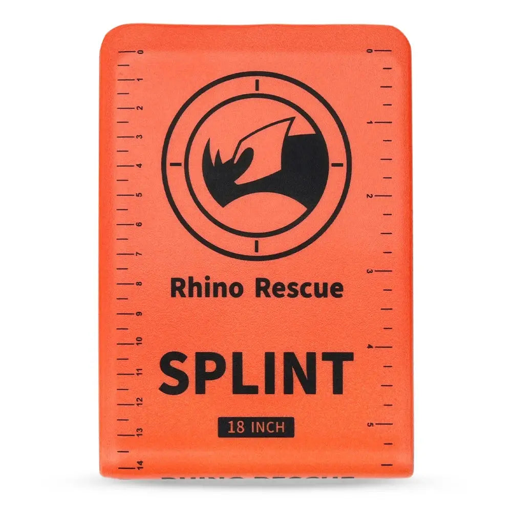 Rhino Rescue First Aid Splint 36 Inch By 4.3 Inch Green Gray For Camping Hiking Bone Stabilization Emergency Kit