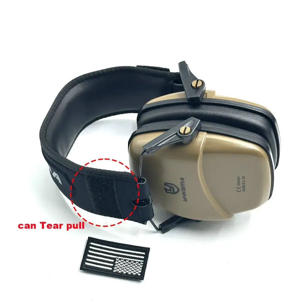 YHKEMA Tactical Earmuffs Ear Protection For Shooting NRR 25dB Noise Reduction Passive Hearing Protector