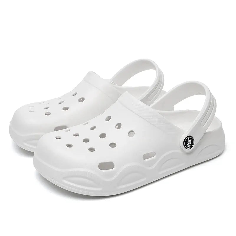 SunnyStep Women Summer Clogs Slippers Lightweight Anti Slip Beach Sandals EVA Waterproof Garden Shoes All Day Comfort