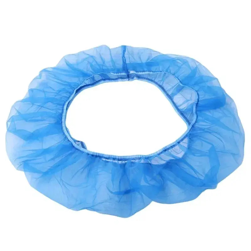 Blue mesh bird cage cover with elastic rim for parrot cages, Simples Market