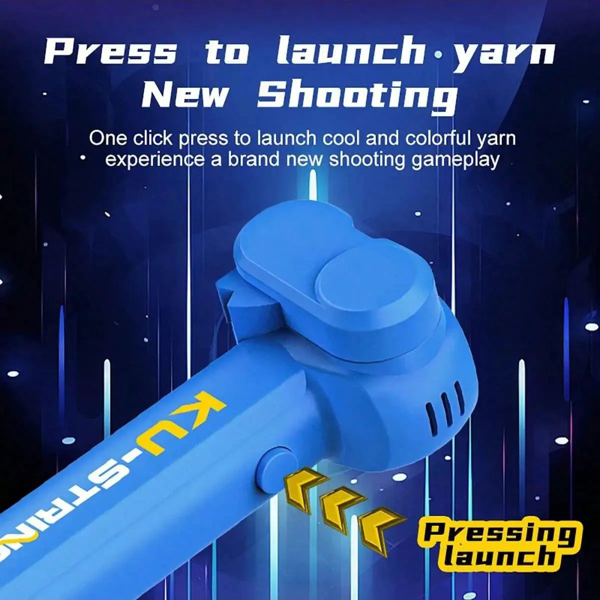 Glowing Rope Launcher Toy Flying Rope Loop For Outdoor Fun And Tricks Ideal For Festivals And Parties