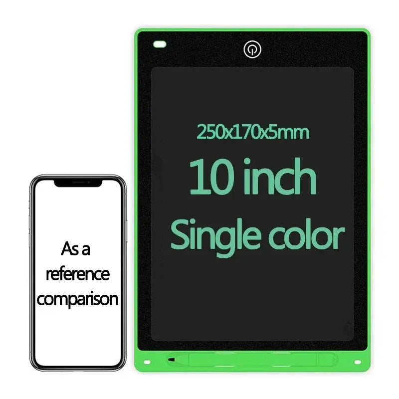 10 And 12 Inch LCD Writing Tablet For Kids Graffiti Sketchpad Handwriting Blackboard Toy Gift