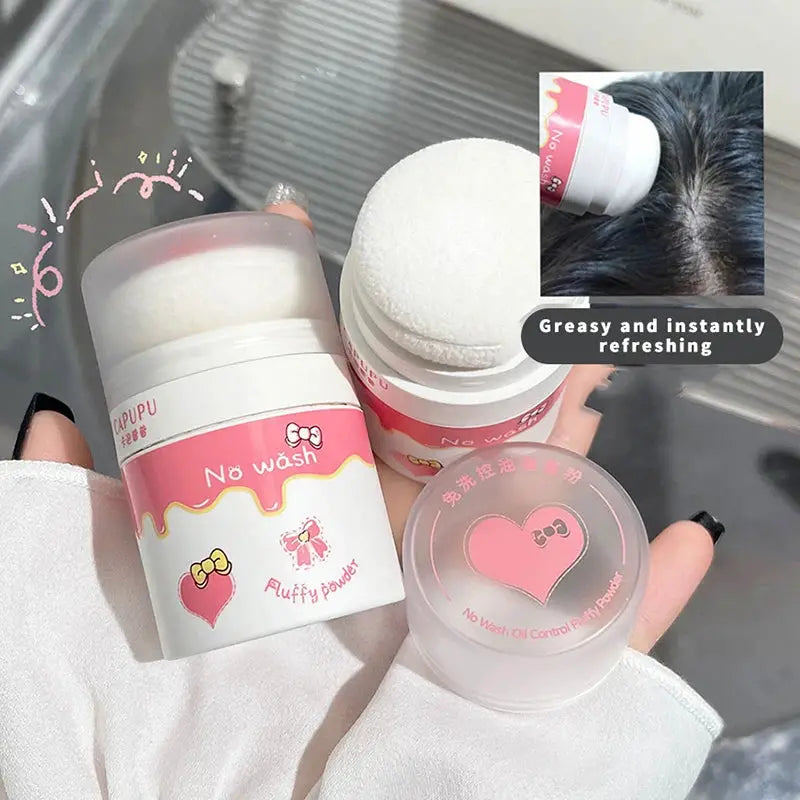 Hair Mark Powder Cosmetic Filling Powder For Oil Control Non Washing Hair Roots Fluffy Touch Up On The Go