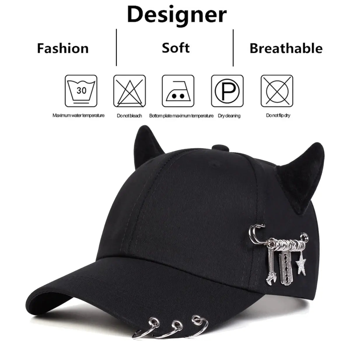 Unisex Baseball Cap Adjustable Sun Protection Hat for Spring and Autumn Outdoor Casual Wear