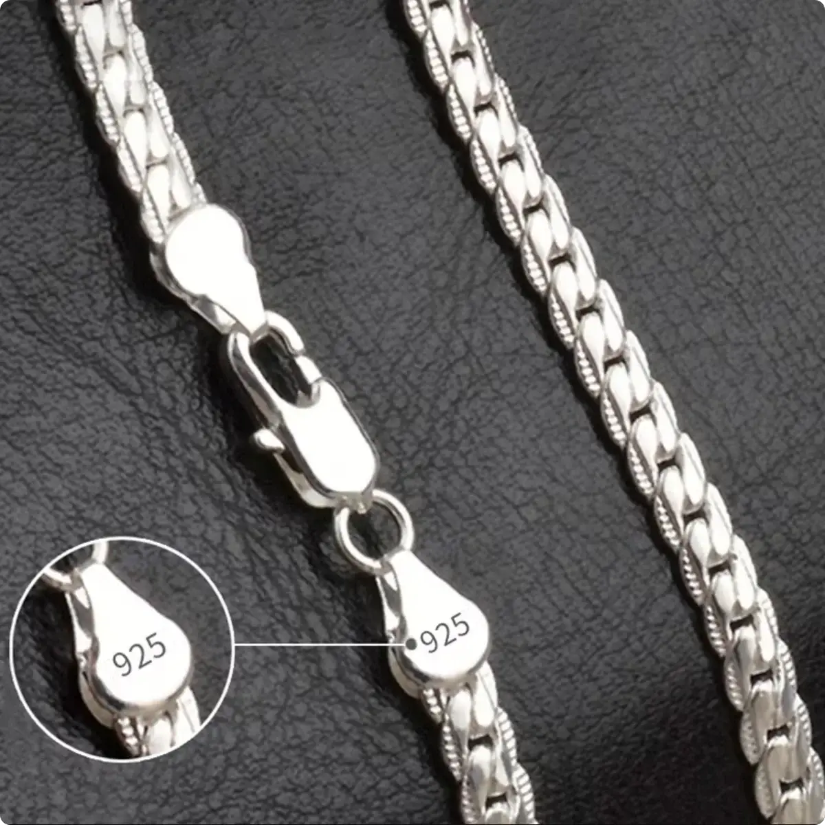 6mm Gold Or Silver Color Sideways Necklace For Men And Women 8 18 20 24 Inch Chain