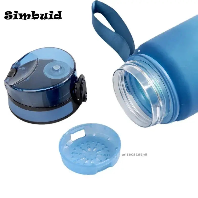 1 Liter Large Capacity Sports Water Bottle Leak Proof Colorful Plastic Cup for Outdoor Travel Gym Fitness Jugs
