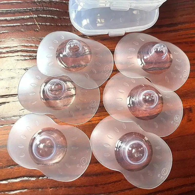 2 Pcs Silicone Breastfeeding Nipple Protectors For Nursing Shields Soft Milk Feeding Shields For Mothers