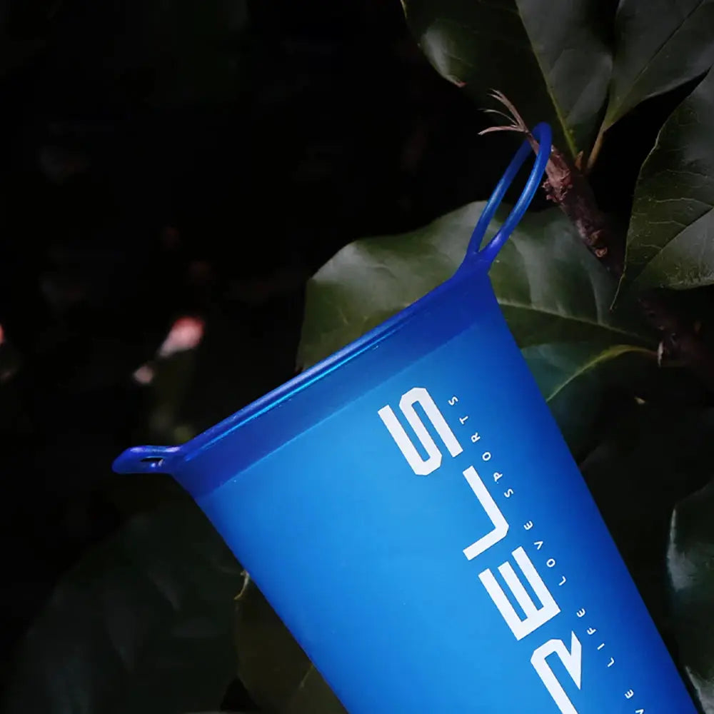 Foldable 200ml Sports Water Cup For Marathon And Cross Country Running