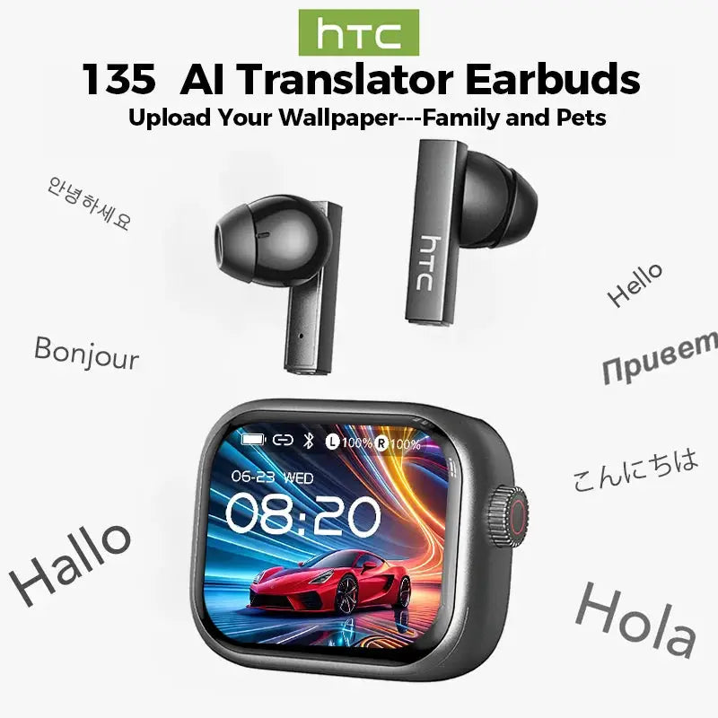 HTC NE40 Earphones With Bluetooth 5.3 Stable Connection And 48 Hour Battery Life For Sports And Travel