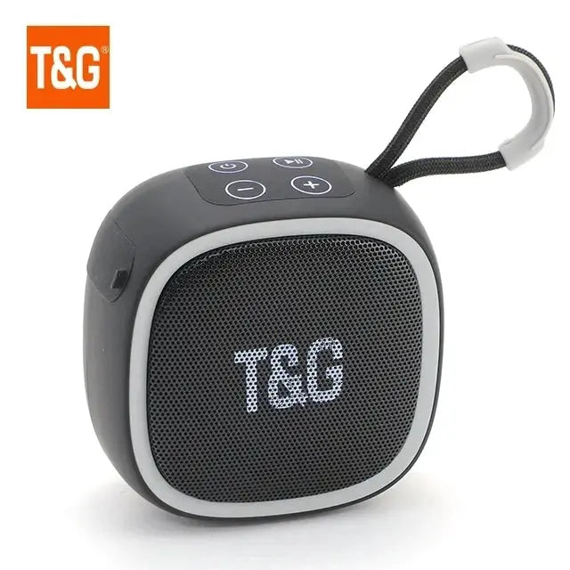 TG659 Portable Bluetooth Speaker Wireless FM Radio Mini Compact Sound Box For Outdoors And Home Use