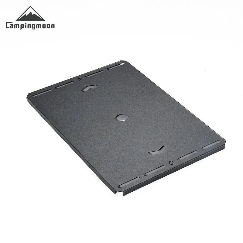 CampingMoon CK-25BK-1PIGT metal combination table for Snow Peak stove cover, black finish