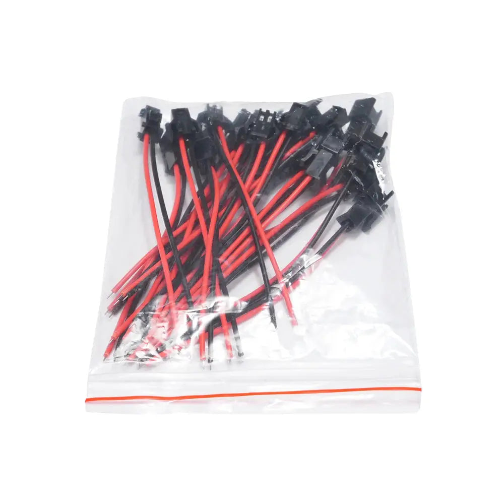 5 Or 10 Pairs 2 Pin Male To Female Wire Connectors For LED Strips Lamps And Drivers Quick Adapter Cable