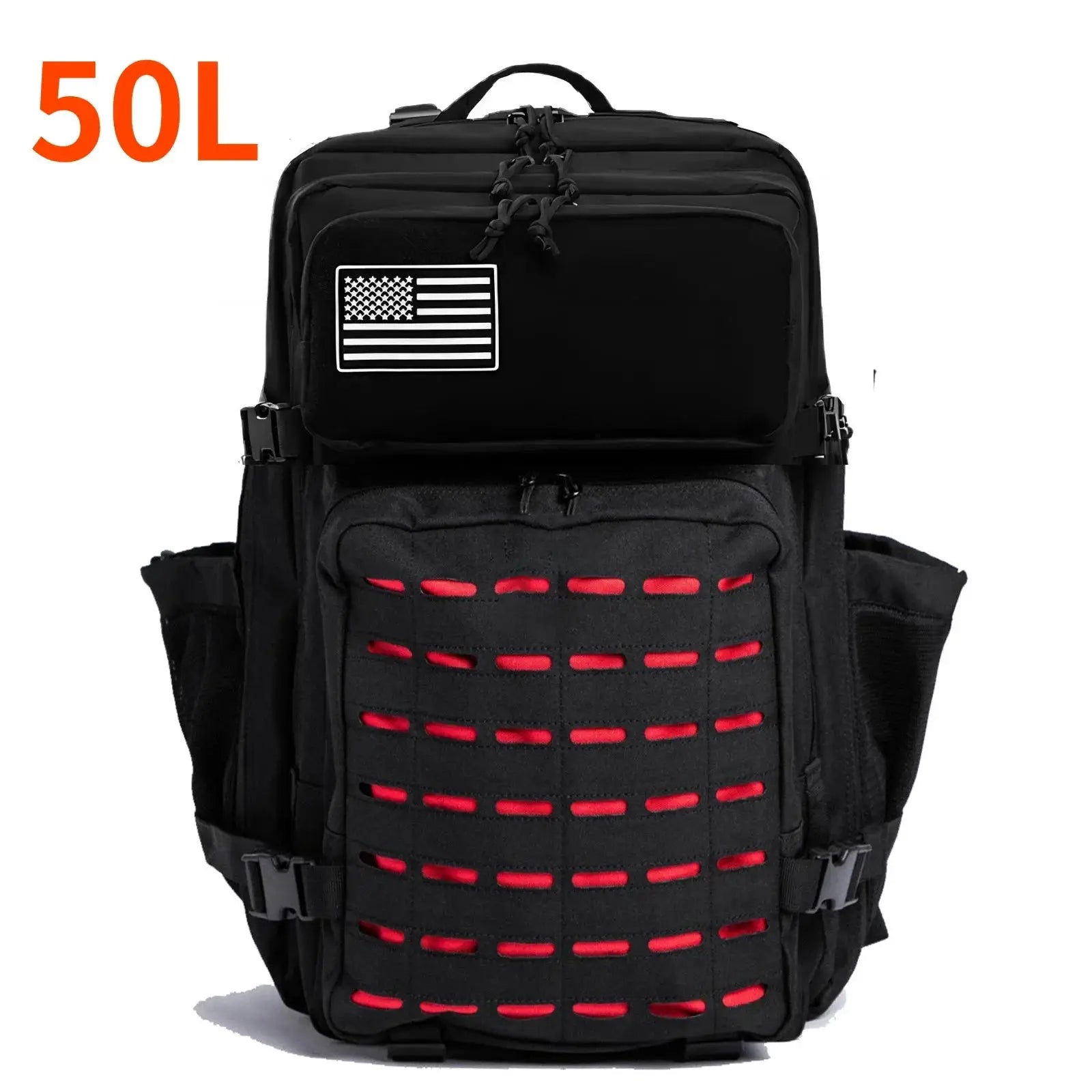 OutdoorPro 25L to 50L Tactical MOLLE Backpack for Hunting and Hiking Waterproof Oxford Fabric