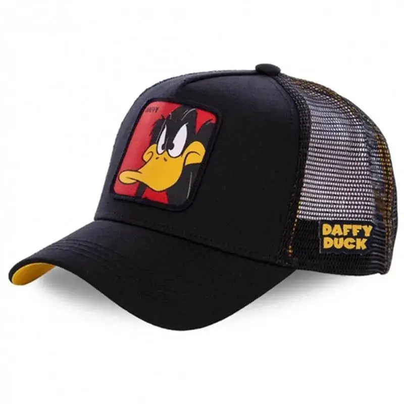 Unisex Anime Cartoon Patch Baseball Cap High Quality Trucker Hat Men Women Sun Shield