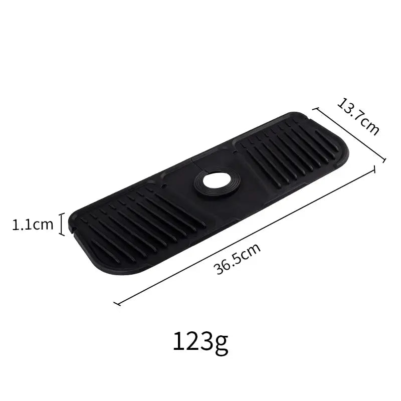 Silicone Faucet Mat Water Catcher For Kitchen Sink Splash Pad Countertop Protector Bathroom