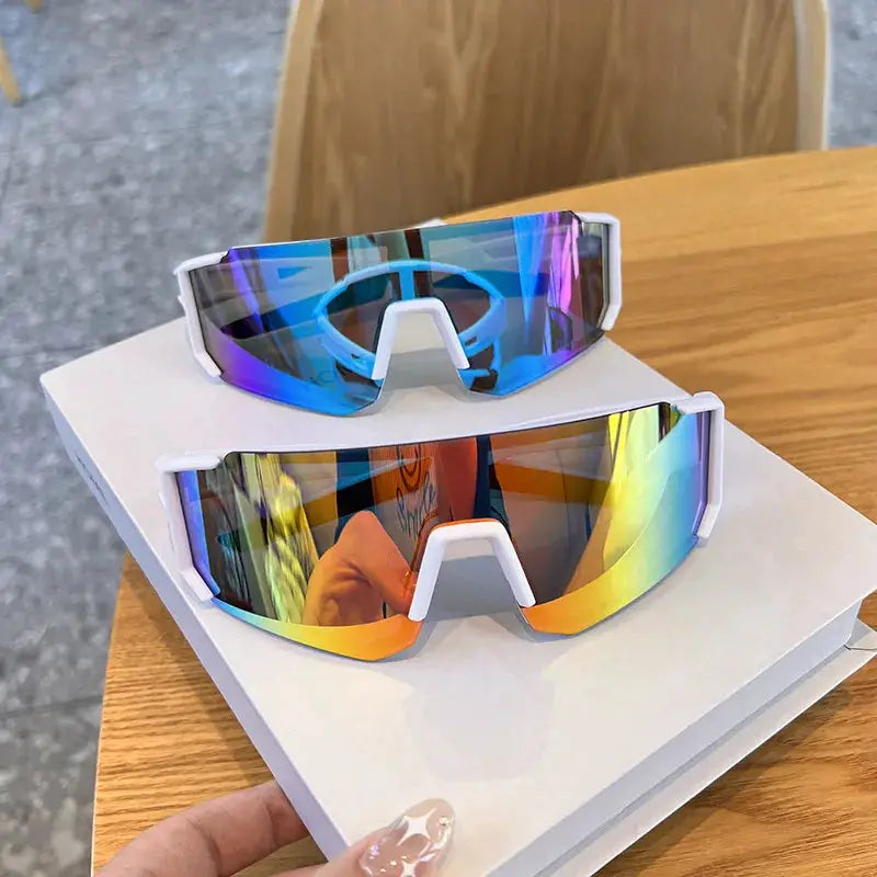 TrailGuard Outdoor Sports Glasses Set Two Piece UV400 Lenses Block UVA UVB Rays Sandproof Eye Protection for Activities