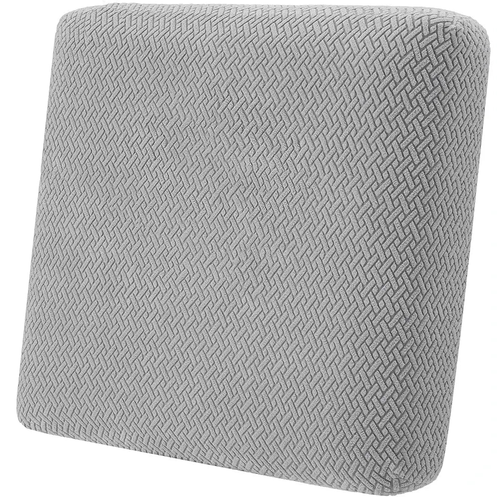 Simples Market twill jacquard patio sofa cover, gray elastic anti-slip
