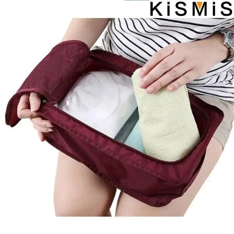 Portable Travel Shoe Organizer Bag Multifunctional Storage Pouch Home Shoe Storage Zip Lock Bag for Easy Sorting - Simples Market