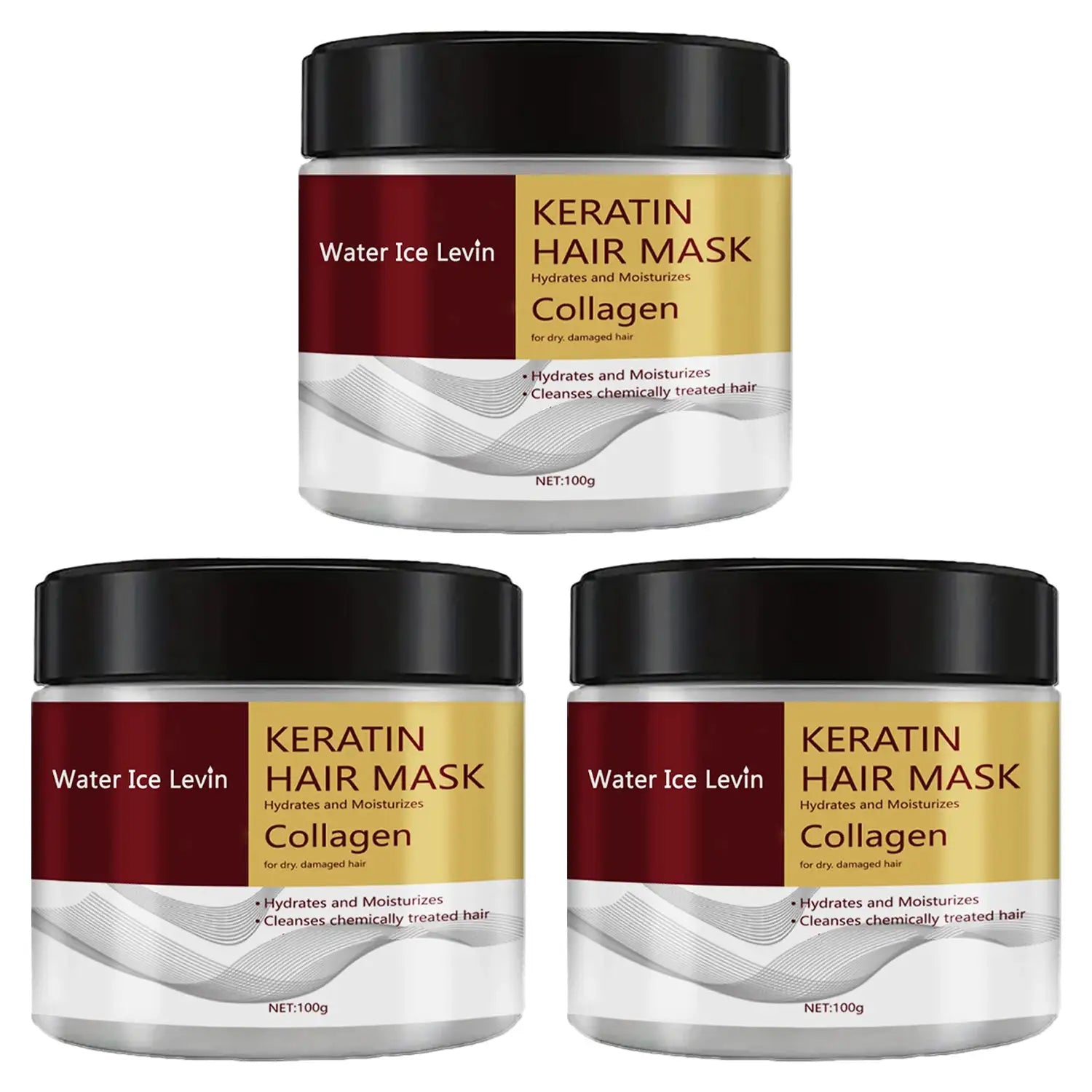 LuxeHair Collagen Keratin Hair Mask Oil Control And Deep Repair For Soft Frizz Free Hair
