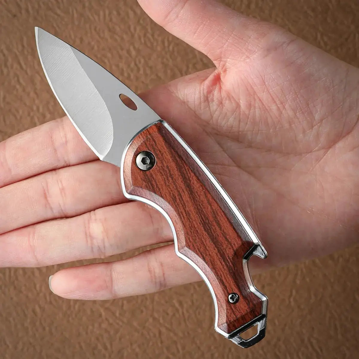 Handmade Forged Folding Boning Knife Stainless Steel EDC Pocket Knife For Meat Fruit Fish And BBQ Prep