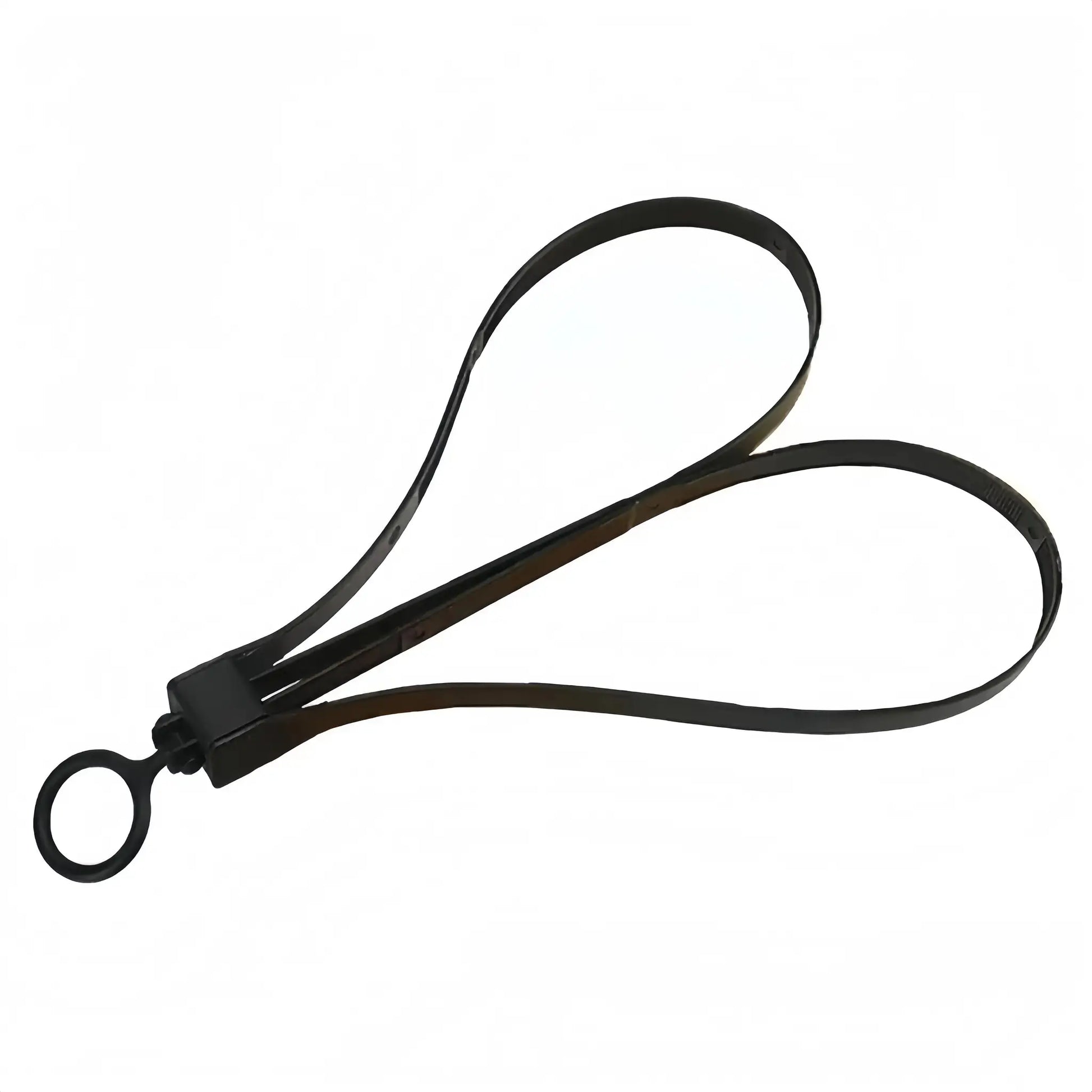 Simples Market disposable handcuffs, black plastic restraint cables for training