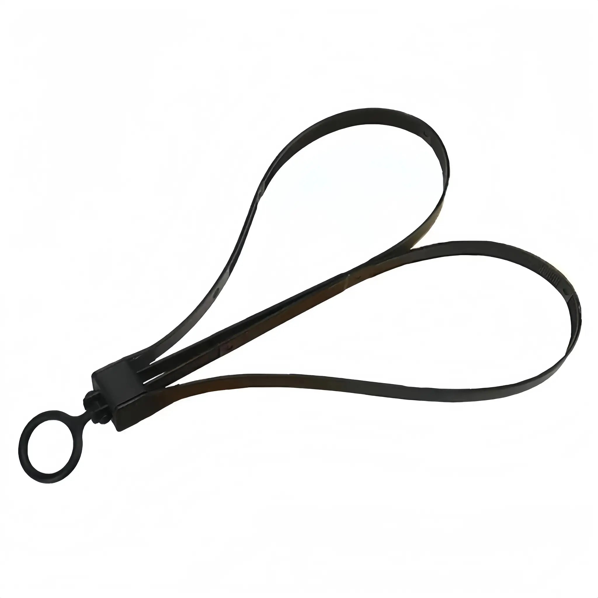 Simples Market disposable handcuffs, black plastic restraint cables for training