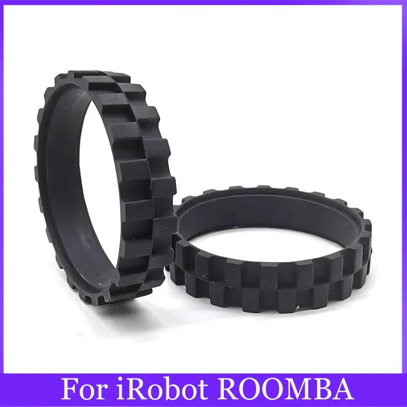 Tires For iRobot Roomba Wheels Anti Slip Rubber Tires For iRobot Roomba Wheels 500 600 700 800 900E5 I7 S9 980 698 Series Spare Parts