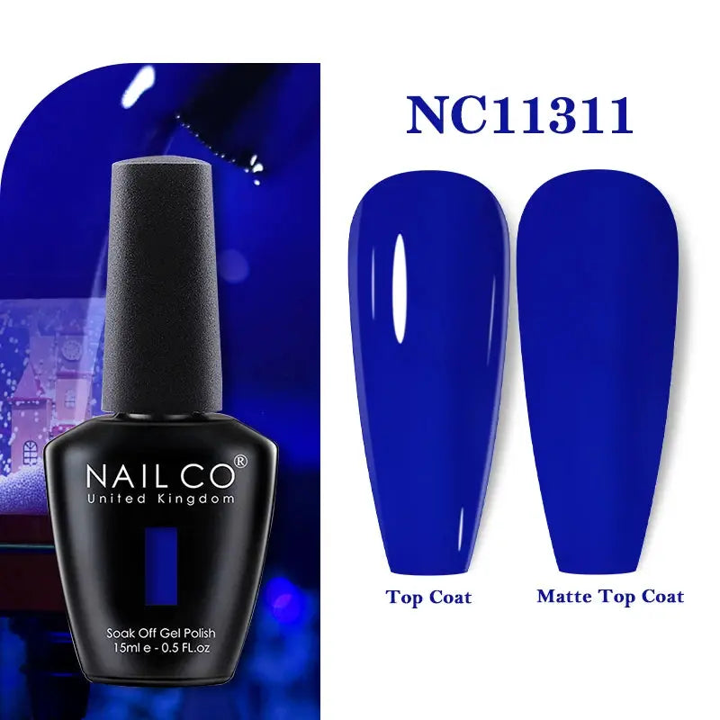 NAILCO 283 Colors Gel Nail Polish Kit Ultra Long Lasting UV Gel Varnish With 30 Day Shine