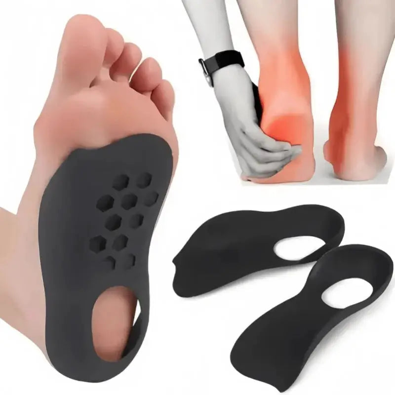 Orthotic Insoles For Flat Feet O Shaped Legs And Plantar Fasciitis Unisex Arch Support Shoe Inserts