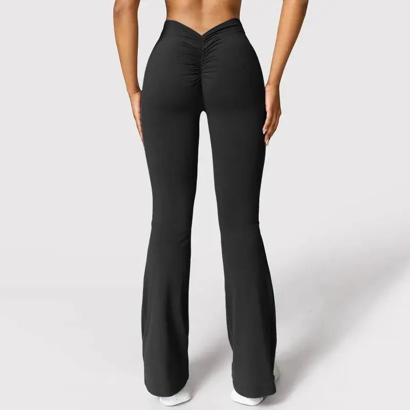 High Waist Booty Lift Leggings For Women With Micro Horn Design For Gym And Fitness