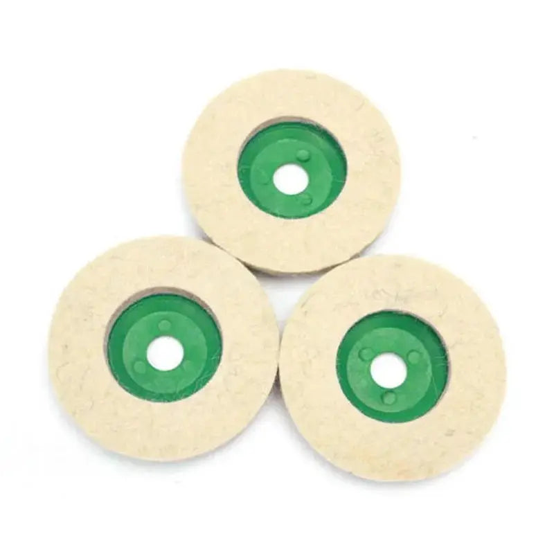 3 10 12 Pcs Wool Polishing Wheels Set for Angle Grinder Accessories Felt Polishing Discs Grinding Pads