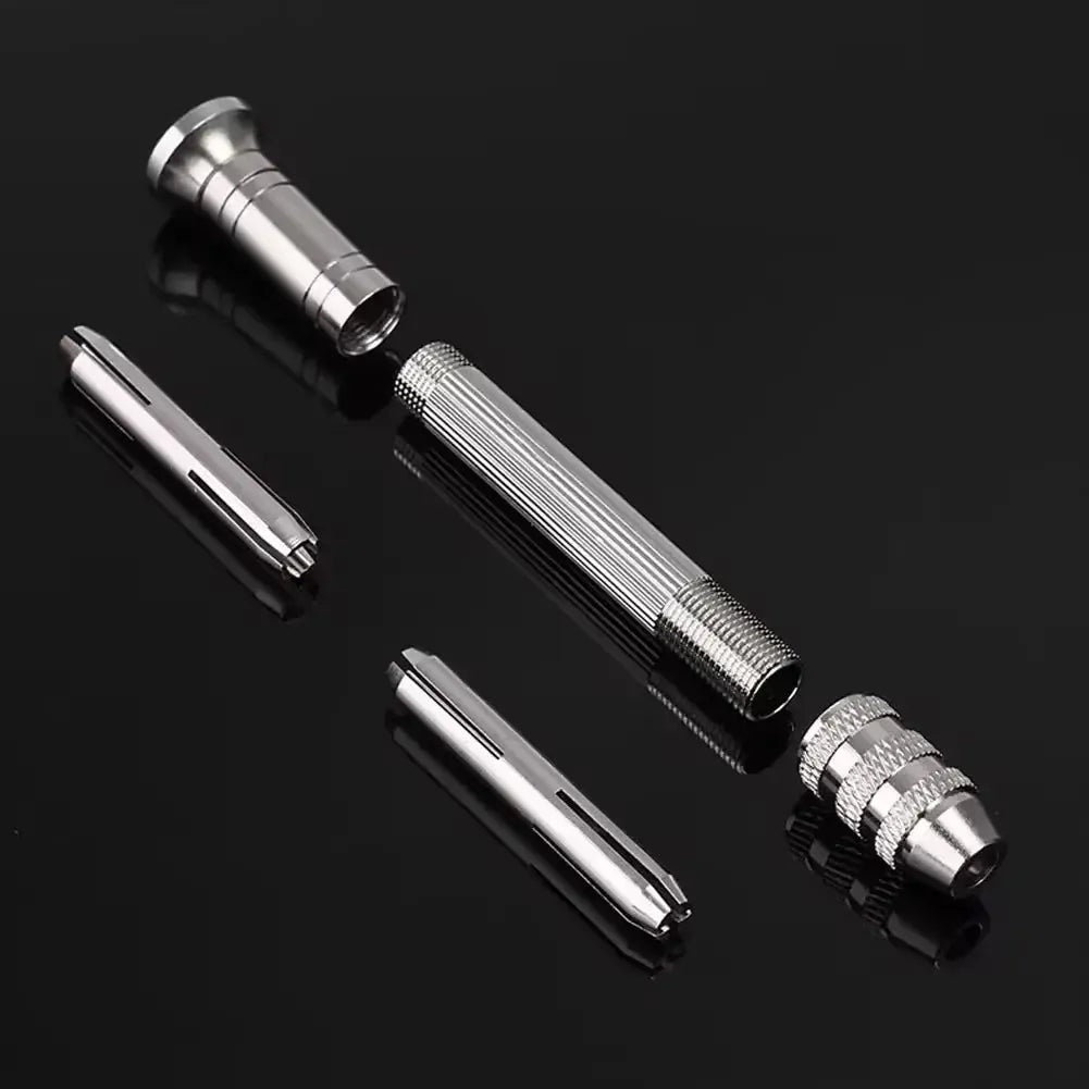 Mini Hand Drill 0.8 To 3.0mm Pin Vice For Watchmaker Precision Woodworking And Watch Repair Tools