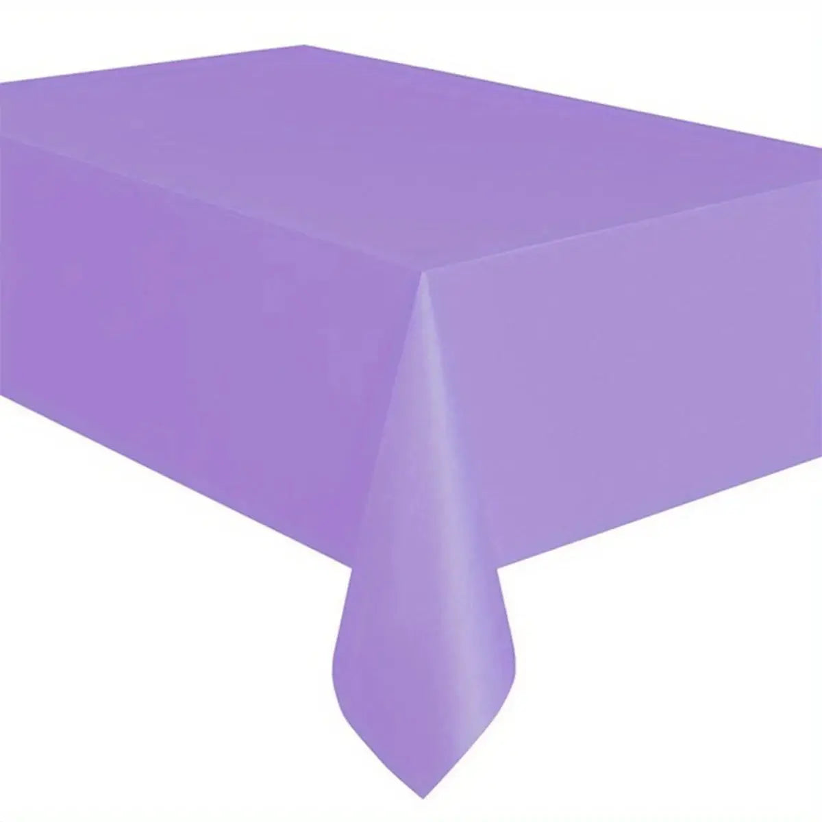 Plastic Disposable Table Cover 137x183cm Waterproof Rectangle For Birthday Parties Weddings Christmas New Year Events