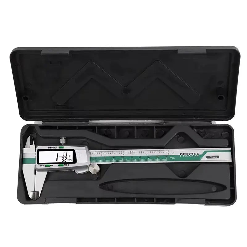 ET50 150mm Stainless Steel Digital Caliper 6 Inch High Precision 0.01mm Fractional Inch Woodworking Thickness Gauge