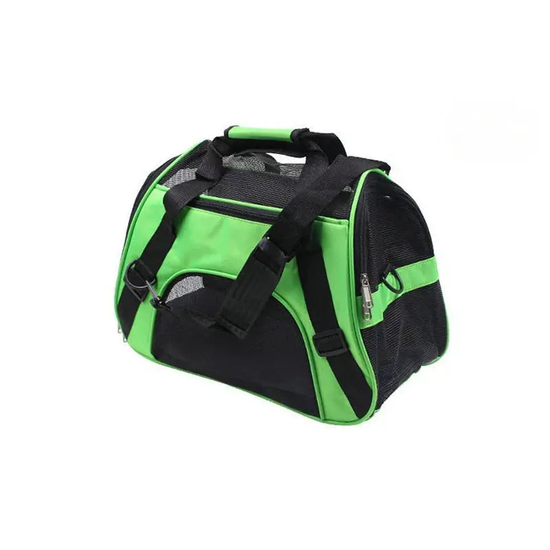 Portable Pet Carrier Bag Breathable Mesh For Small Dogs And Cats Travel Outdoor Handbag