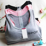 ZenActive Women Yoga Fitness Tank Top Sports Bra With Bounce Control Push Up For Running And Training Comfort