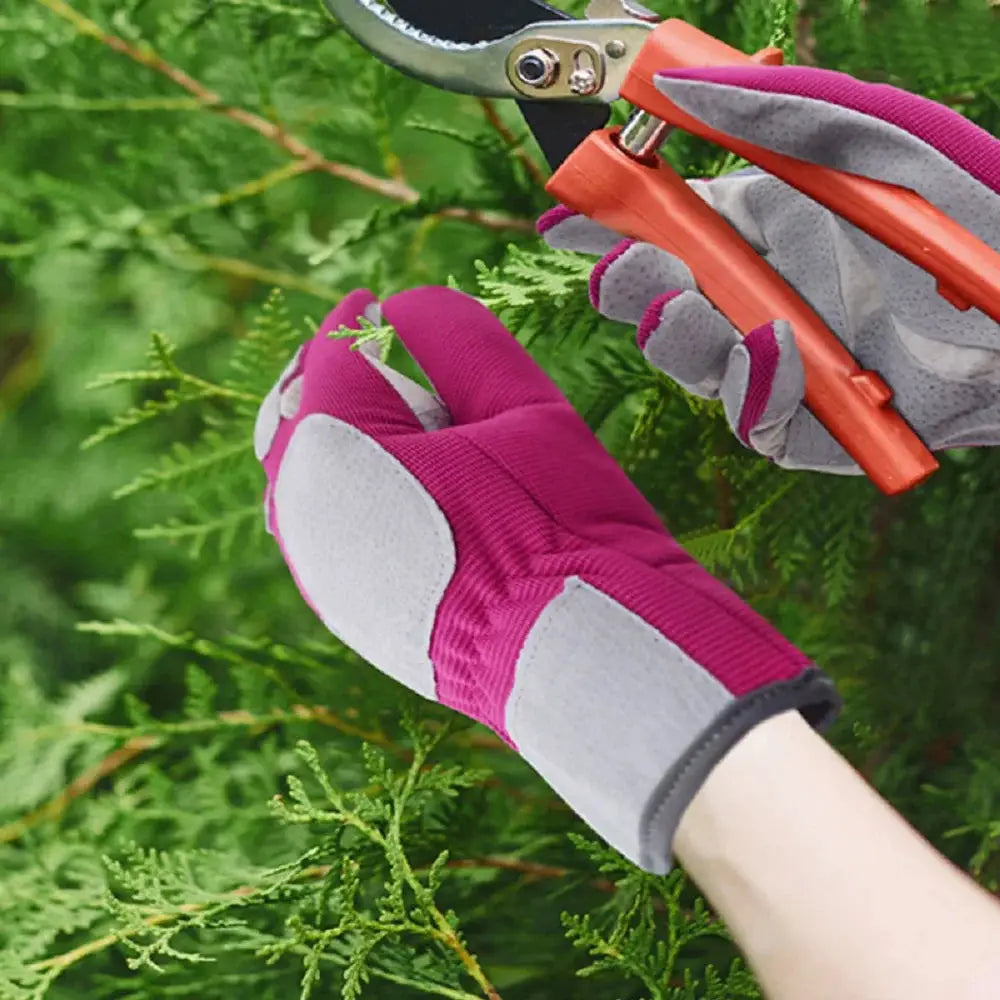 Rose Pruning Gardening Gloves Thorn Proof With Long Forearm Protection Gauntlets For Digging Planting And Garden Tools