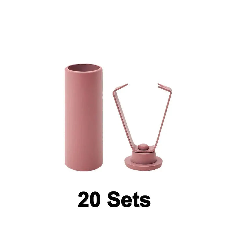 20 Sets Metal Rope End Stoppers Cord Locks For Bags Shoes Garments Lanyards Zinc Alloy