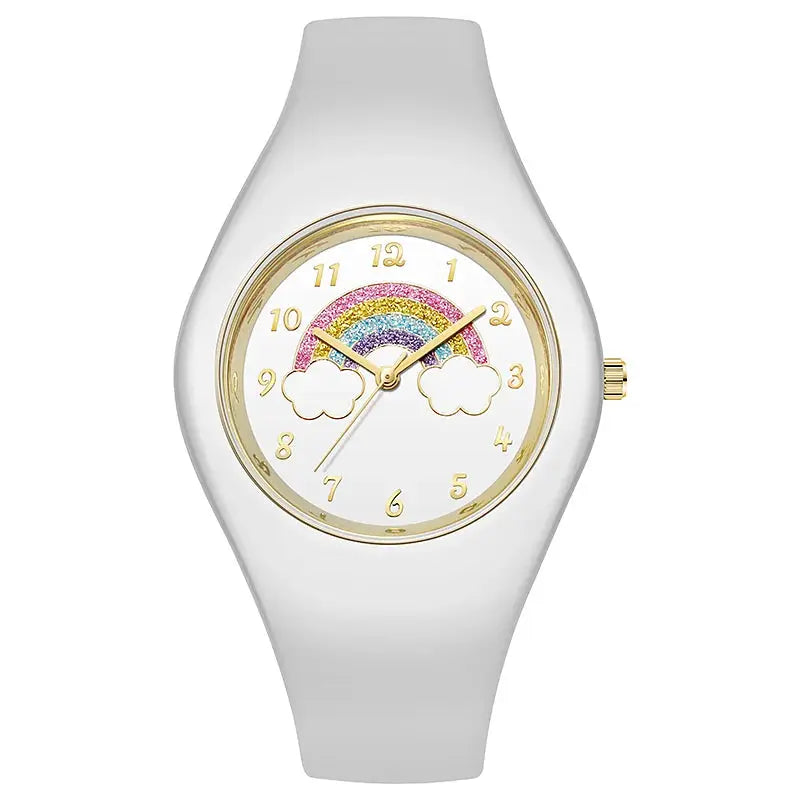 TPW Full Size 40mm Quartz Watch For Women With Japanese Movement And Skin Friendly Silicone Strap