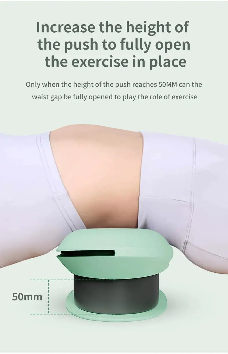 Electric lumbar traction device massager; green inflatable back stretcher with heat function