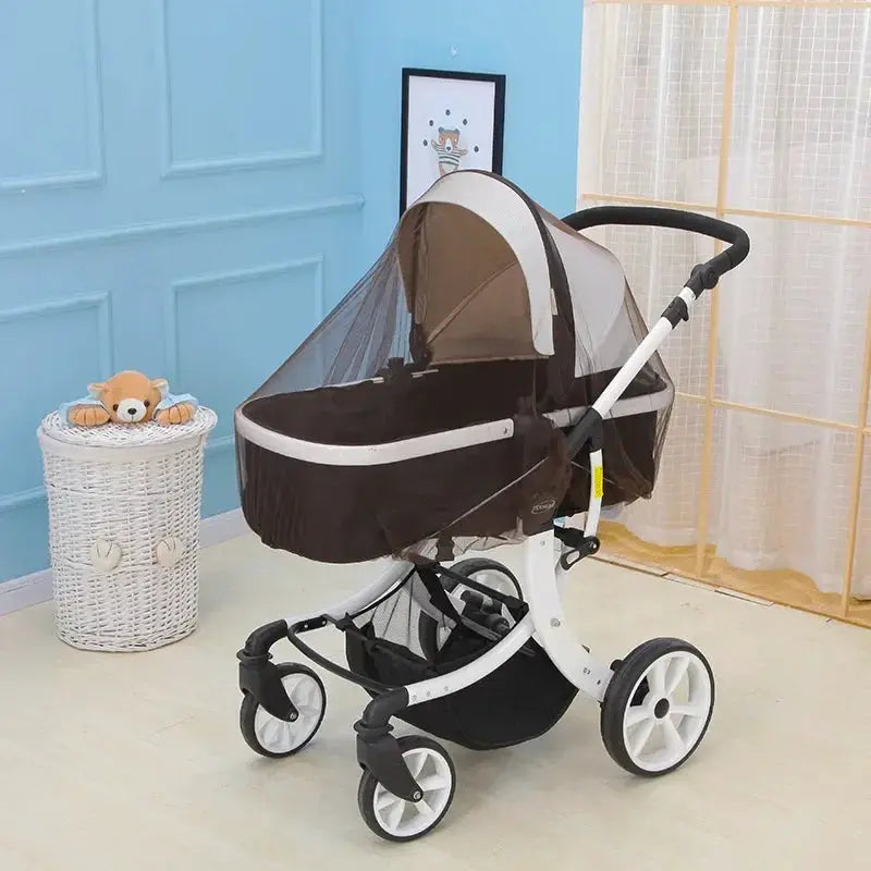 Baby Stroller Mosquito Net Insect Shield For Summer Pram Pushchair Cart Infants Protection Mesh Accessories